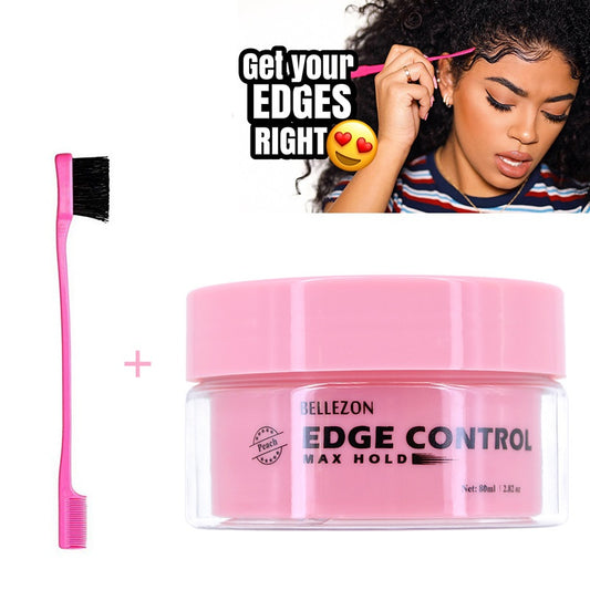 Edge control sideburns hair wax finishing cream permanent non greasy sideburns hair oil spot supply