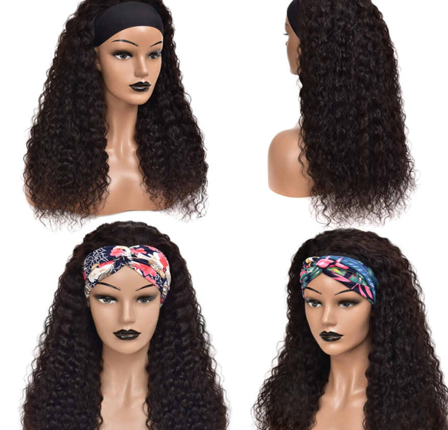 26” headband wig