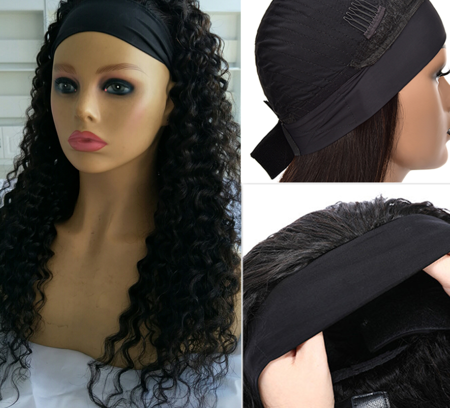 26” headband wig