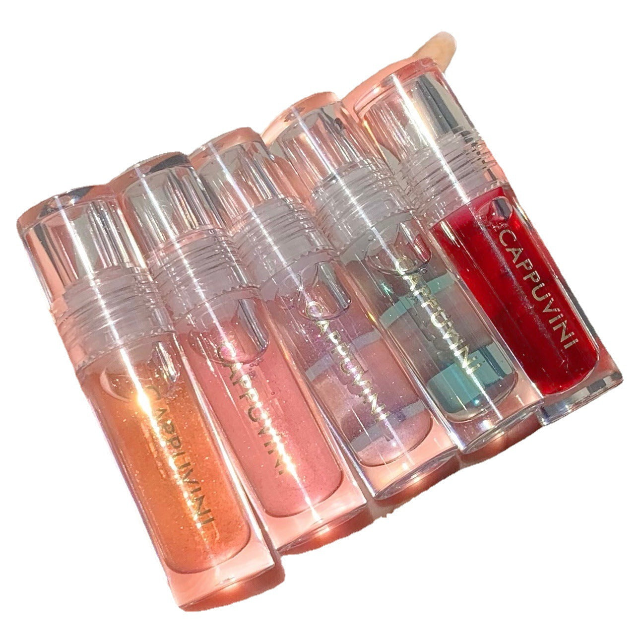 Lips Gloss Lip Gloss Lip Balm Glass Transparent Lip Gloss Moisturizing Moisturizing Water Light Lip