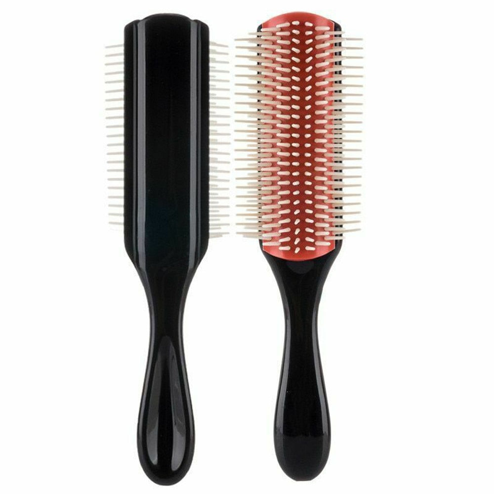 Nine rows comb eyebrow brush comb set massage comb styling comb