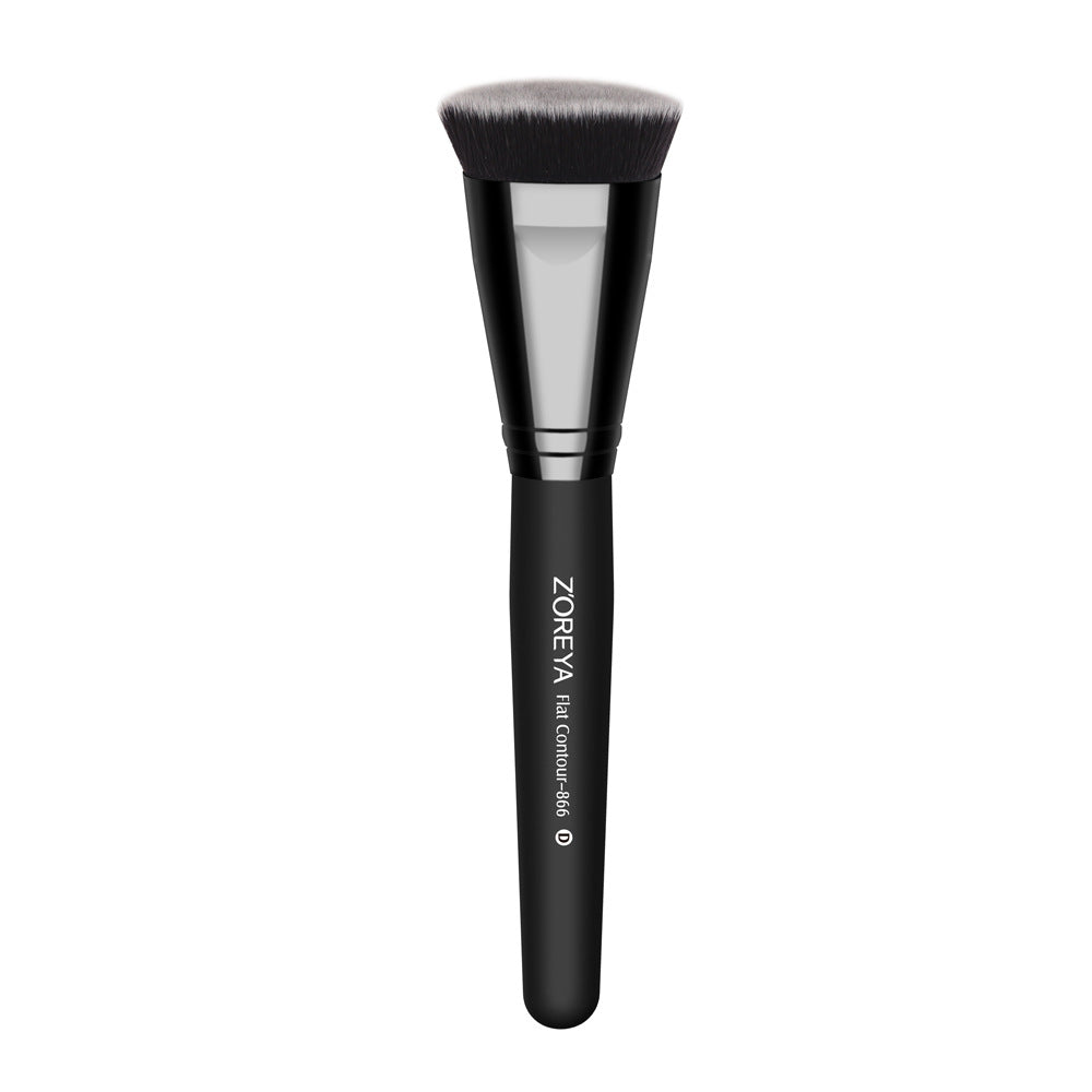 Beauty Tools Black Makeup Brush Single Blush Brush Shaped Powder Foundation Brush Powder Brush